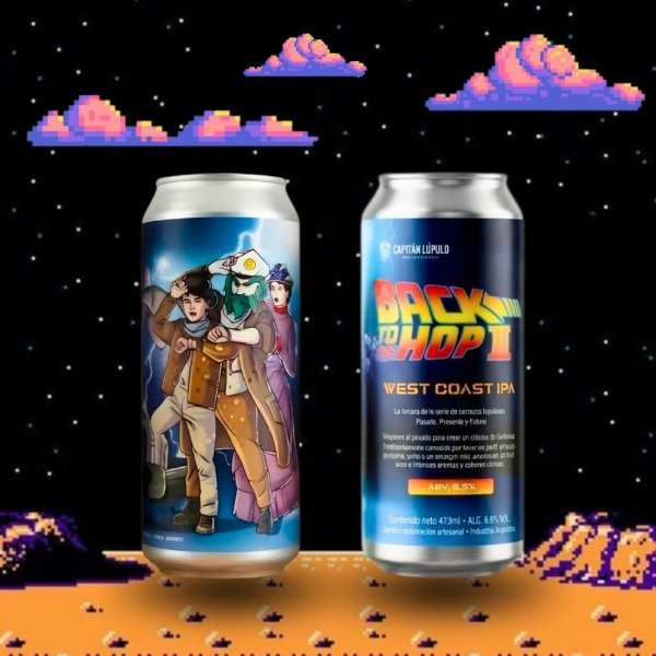 Producto - Back to the hop III - West Coast IPA (capitán Lúpulo)