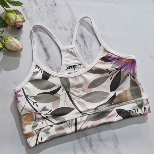 Producto - Top estampado blanco - talle 1