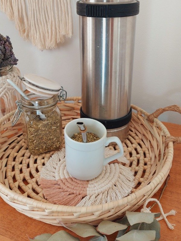 Producto - Posa Vaso (con un toque de color)