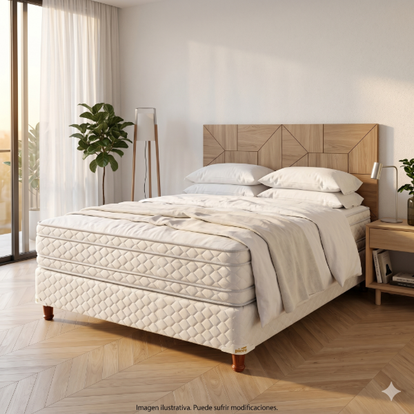 Producto - Sommier y Colchón Piero Meditare Europillow 190x140 - 0