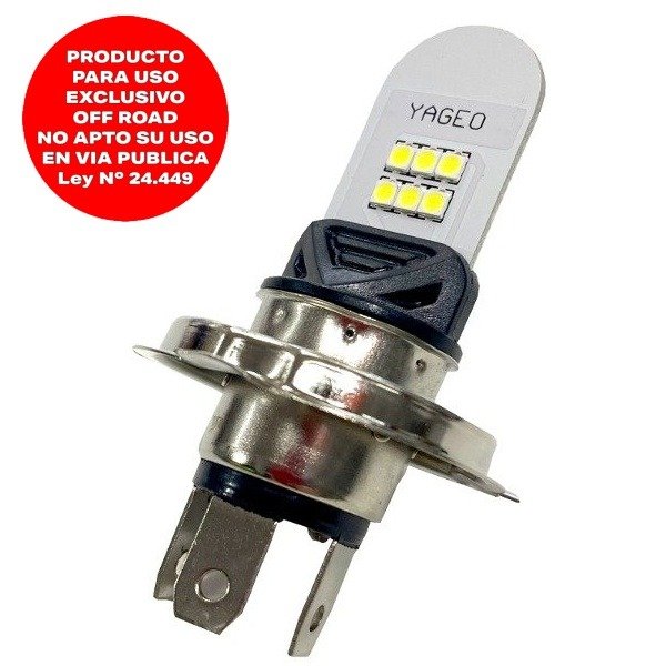 Producto - H4-SILVER LAMPARA LED MOTO