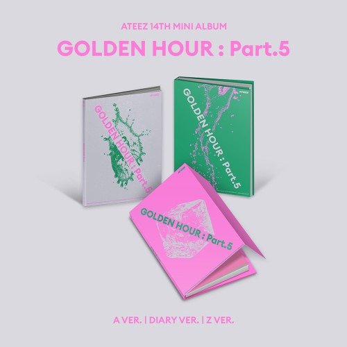 Producto - ATEEZ - 14 MINI ÁLBUM [GOLDEN HOUR: Part.5 (PHOTOBOOK VER