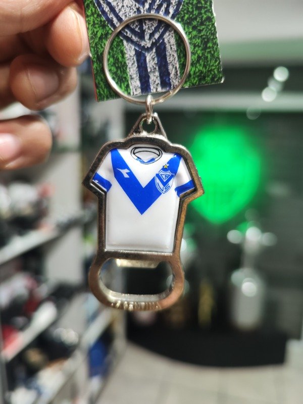 Producto - Llavero Vélez Sarfield camiseta destapador