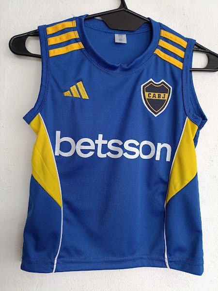 Producto - Musculosa Azul Francia Boca Niños