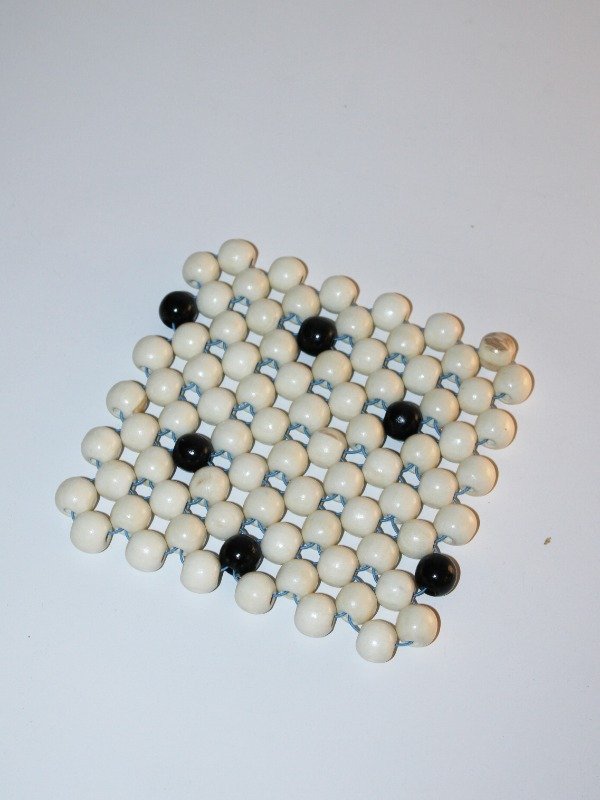 Producto - Posafuentes madera y negro