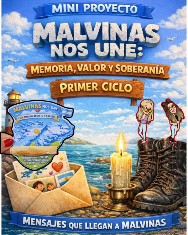 Producto - MINI PROYECTO. 2 DE ABRIL. MALVINA NOS UNE. PRIMER CICLO