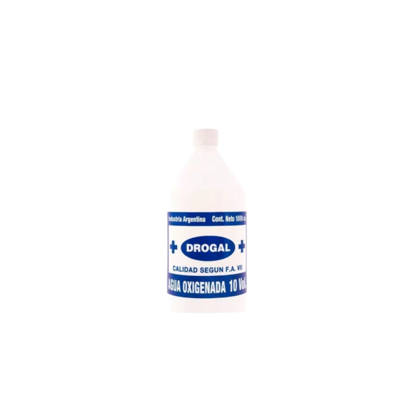 Producto - AGUA OXIGENADA 10 VOL X 1 LTS DROGAL