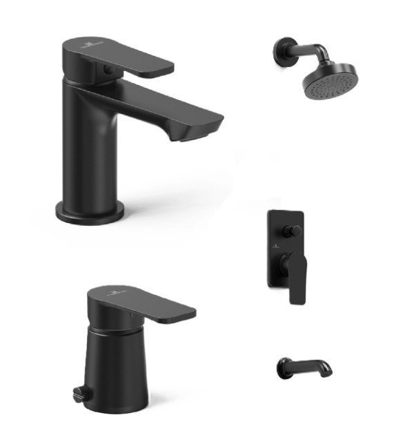 Producto - Grifería Small Hidromet Monocomando Negra