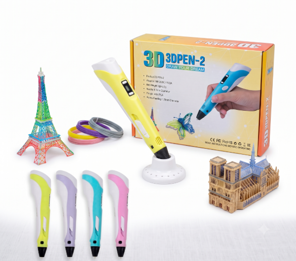 Producto - LÁPIZ 3D INTELIGENTE PARA CREAR FIGURAS EN 3D
