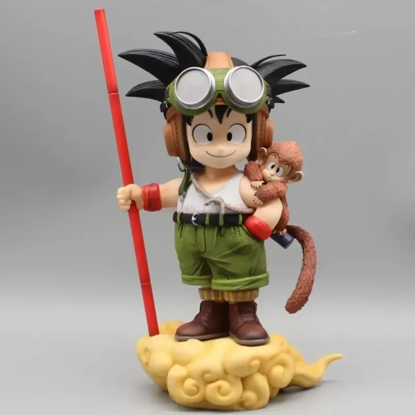 Producto - Figura Dragon Ball Goku Chico Baculo Mono Nube Voladora 26cm