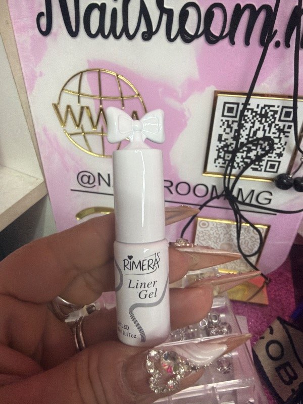 Producto - Esmalte liner blanco rimera