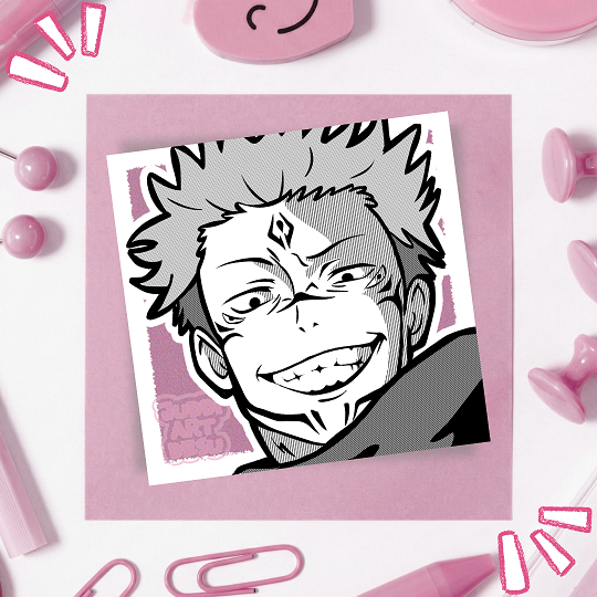 Producto - Sticker Icon Ryomen Sukuna // Jujutsu Kaisen