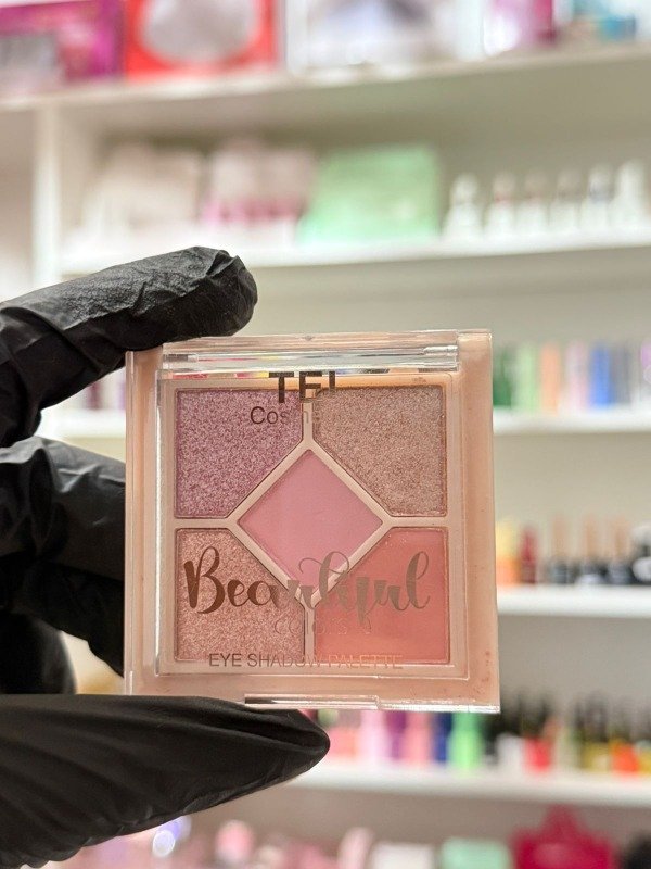 Producto - Sombras matte y satinadas TEI rosa