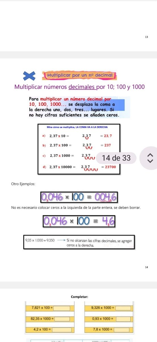 Producto - Cuadernillo Cálculos Mentales y Desafíos Matemáticos. Niños 8 a 12 años. - 7
