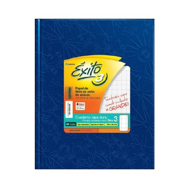 Producto - CUADERNO EXITO E3 FORRADO UNIVERSO T.D. x 48 h CUADRICULADO GRANDE