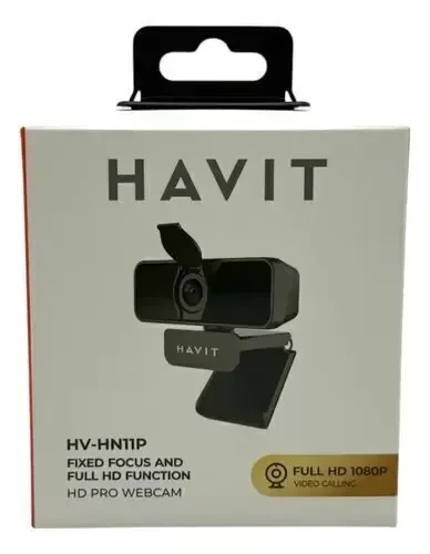 Producto - Camara Webcam HAVIT Full HD 1080 USB Con Microfono Incorporado Profecional - 1