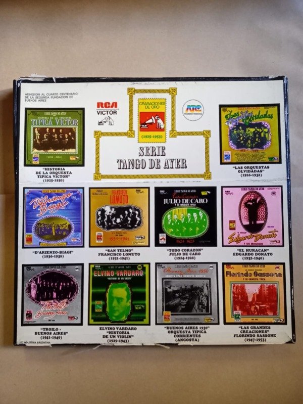 Producto - Serie Tango de ayer - Artistas varios - RCA 1980