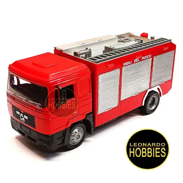 Producto - Camión Bomberos MAN F2000 (Italia 1995) Escala 1/43 New Ray LongHauler 15493-1