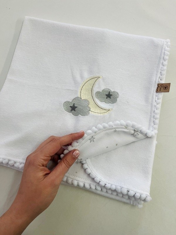 Producto - Manta luna blanca