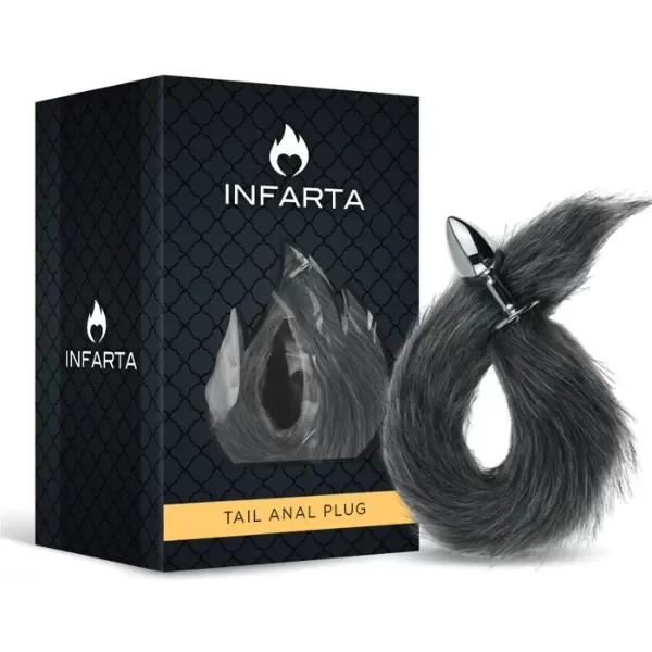 Producto - PLUG ANAL COLA NEGRA SMALL - 0