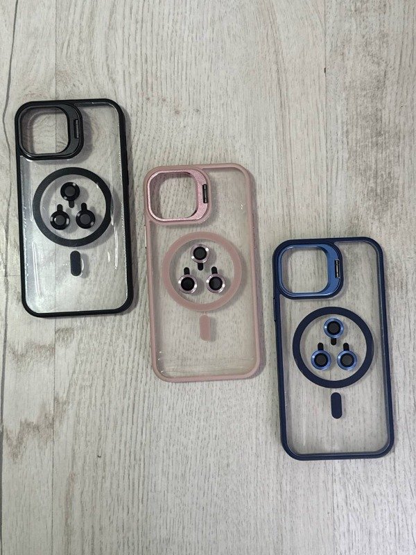 Producto - FUNDA CROMADA MAGSAFE STAND IPHONE 12 / IPHONE 12 PRO