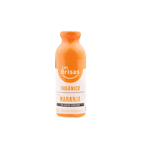 Producto - LAS BRISAS JUGO DE FRUTA ORGÁNICO DE NARANJA SIN AZÚCAR X 330 ML