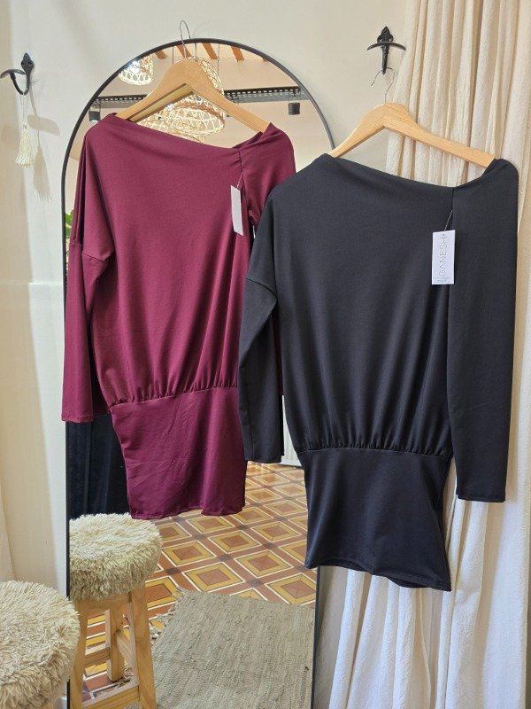 Producto - VESTIDO CUELLO VOLCADO