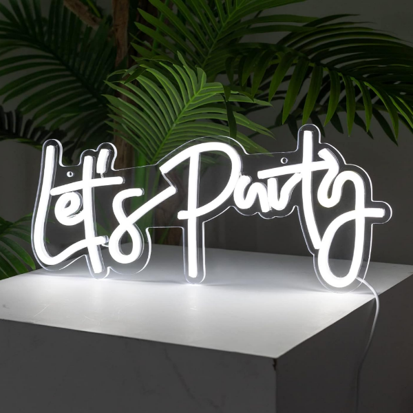 Producto - Cartel Led Let's Party