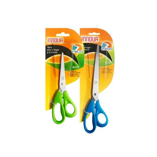 Producto - TIJERA INNOVA 18 CM.METALICA C/MANGO PLASTICO BL.