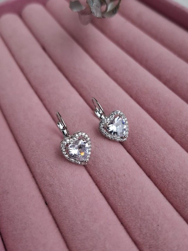 Producto - Aros shine plateados