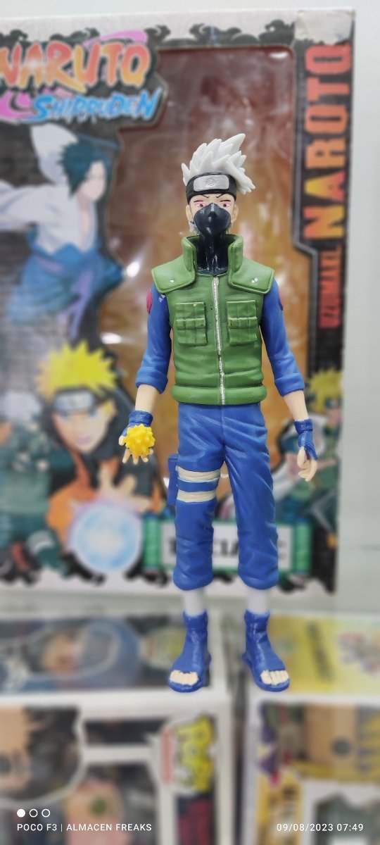 Producto - Blister/Caja Muñeco Naruto Kakashi