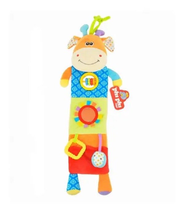 Producto - Vaquita colgante con actividades 50cm