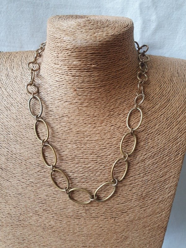 Producto - Cadena 40s Eslabones Bronce Ovalados
