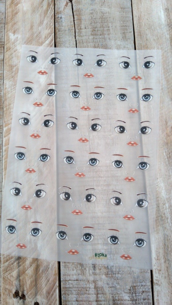 Producto - Termotransferibles 20x29cm Muñecas #2