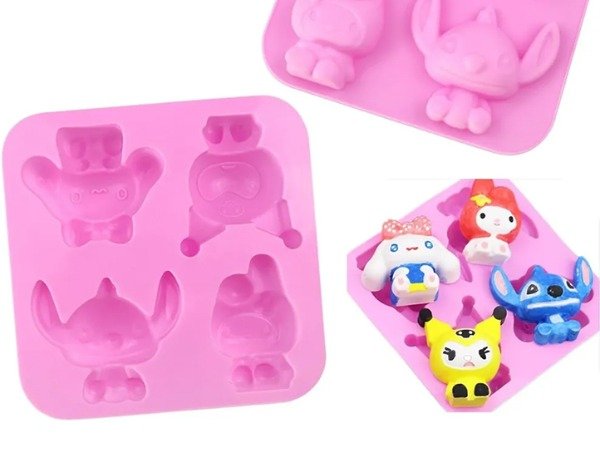 Producto - Molde 4 personajes