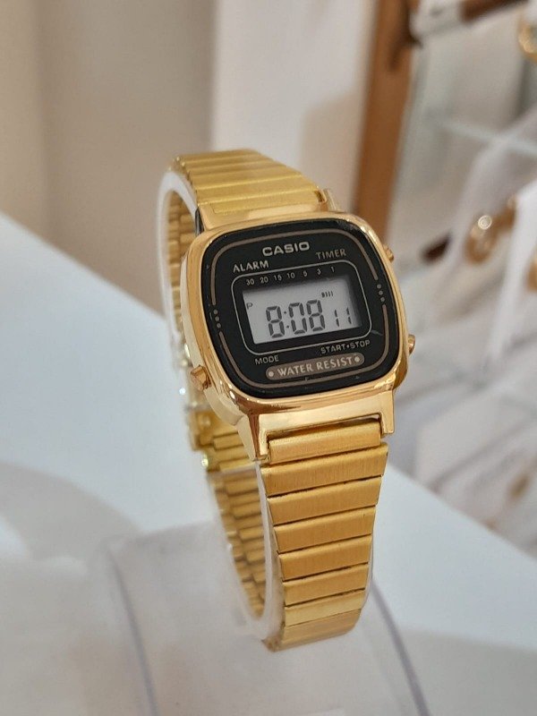 Producto - RELOJ CASIO DORADO BRILLANTE