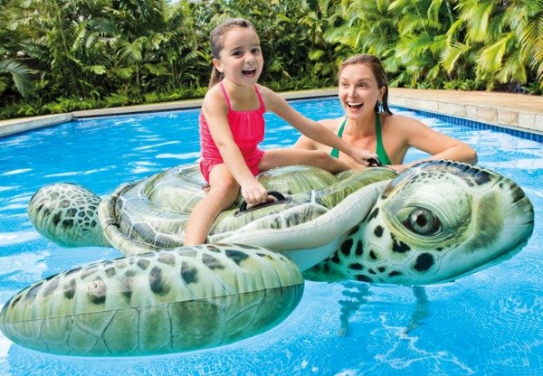Producto - Colchoneta inflable intek tortuga realista
