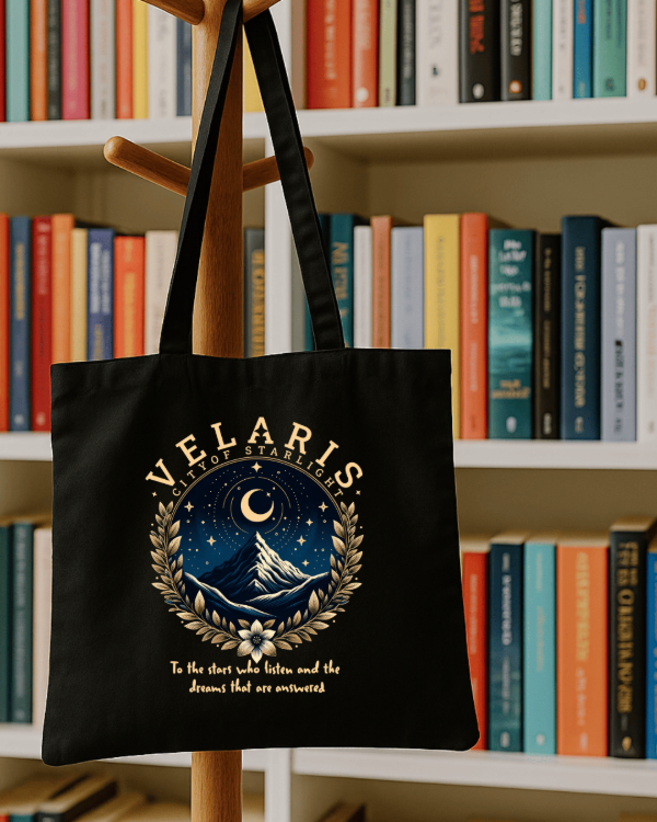 Producto - Tote bag "Velaris, City of Starlight" doble estampa