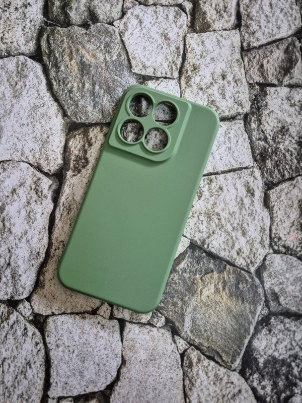 Producto - Funda tpu simil silicon sin felpa Moto G17 verde