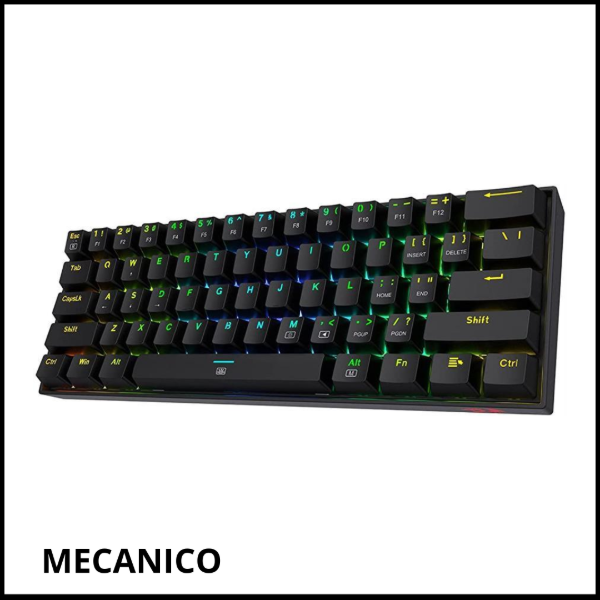 Producto - TECLADO DRAGONBORN K630 negro