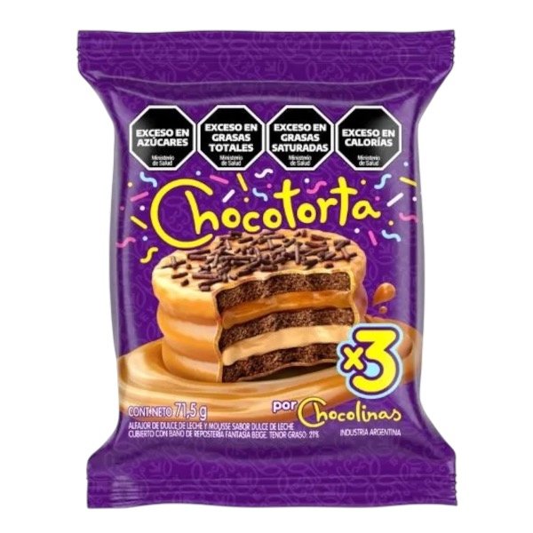 Producto - Alfajor Chocotorta Triple 72g