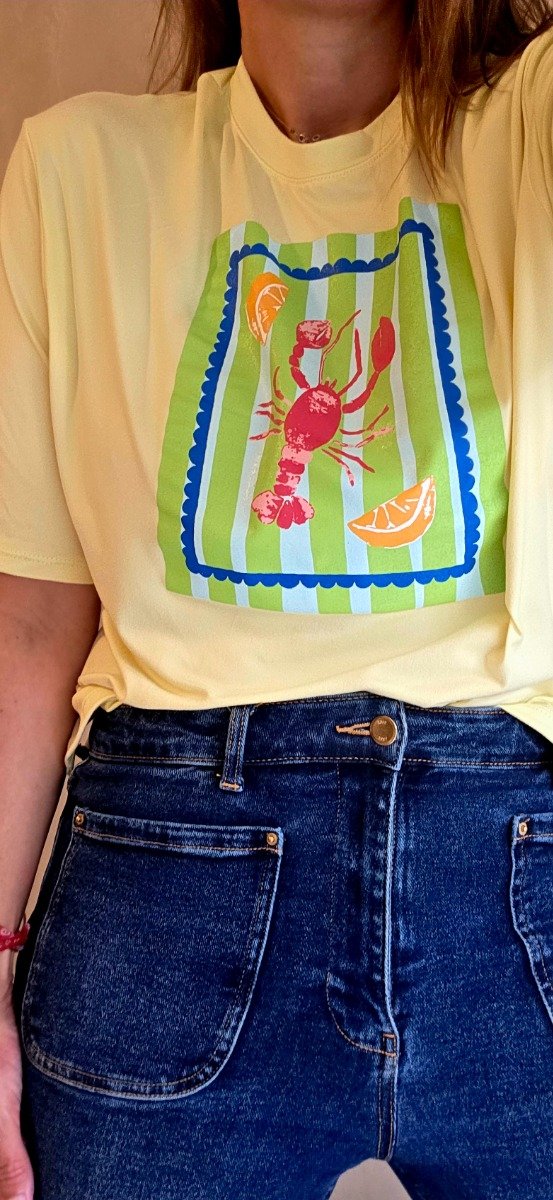 Producto - Remera langostino green