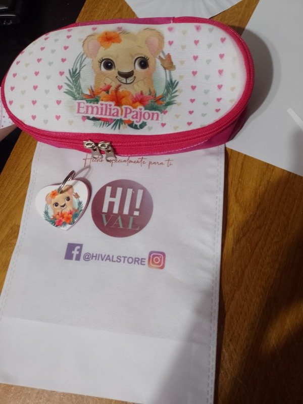 Producto - CARTUCHERA HUEVITO - LEONCITA