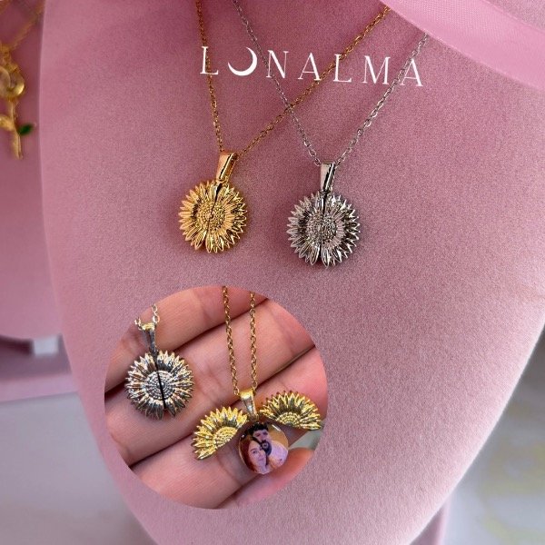 Producto - Relicario: Girasol