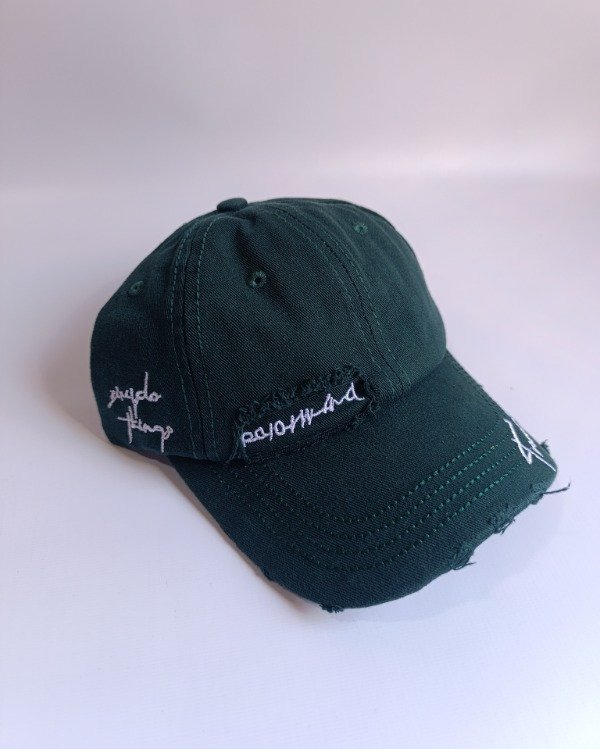 Producto - GORRO RASGADO VERDE