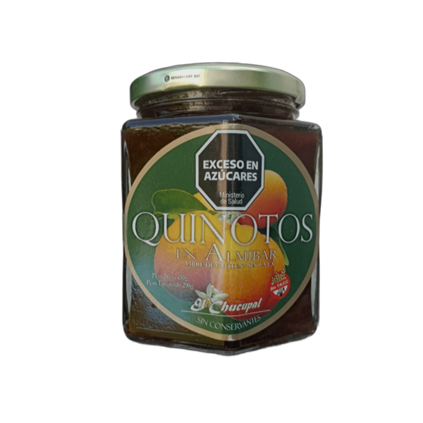 Producto - Quinotos en almíbar - 450 gr.