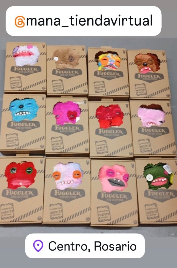 Producto - PELUCHE CON DIENTES FUGGLER