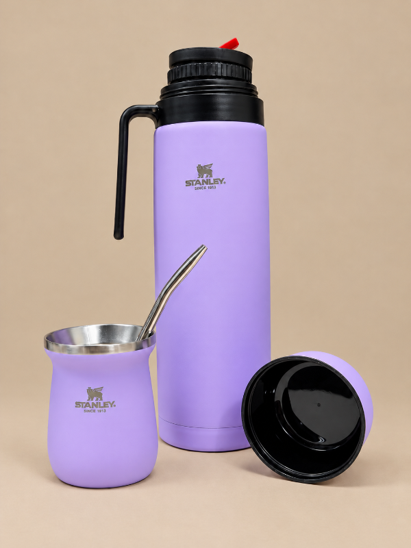 Producto - Termo 1lt. + Mate acero - 3
