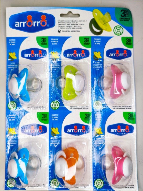 Producto - Chupete por blister x6u