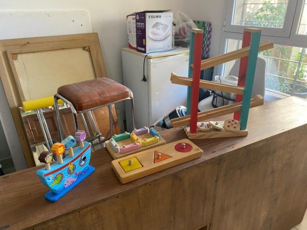 Producto - LOTE JUGUETES DE MADERA TIPO MONTESSORI #10242